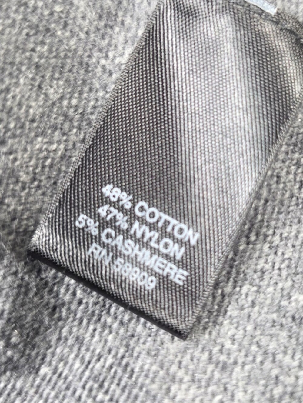 Nurture Cozy Gray Cashmere Blend Open Front Cardigan S Shawl Collar Quiet Luxury - Picture 3 of 9